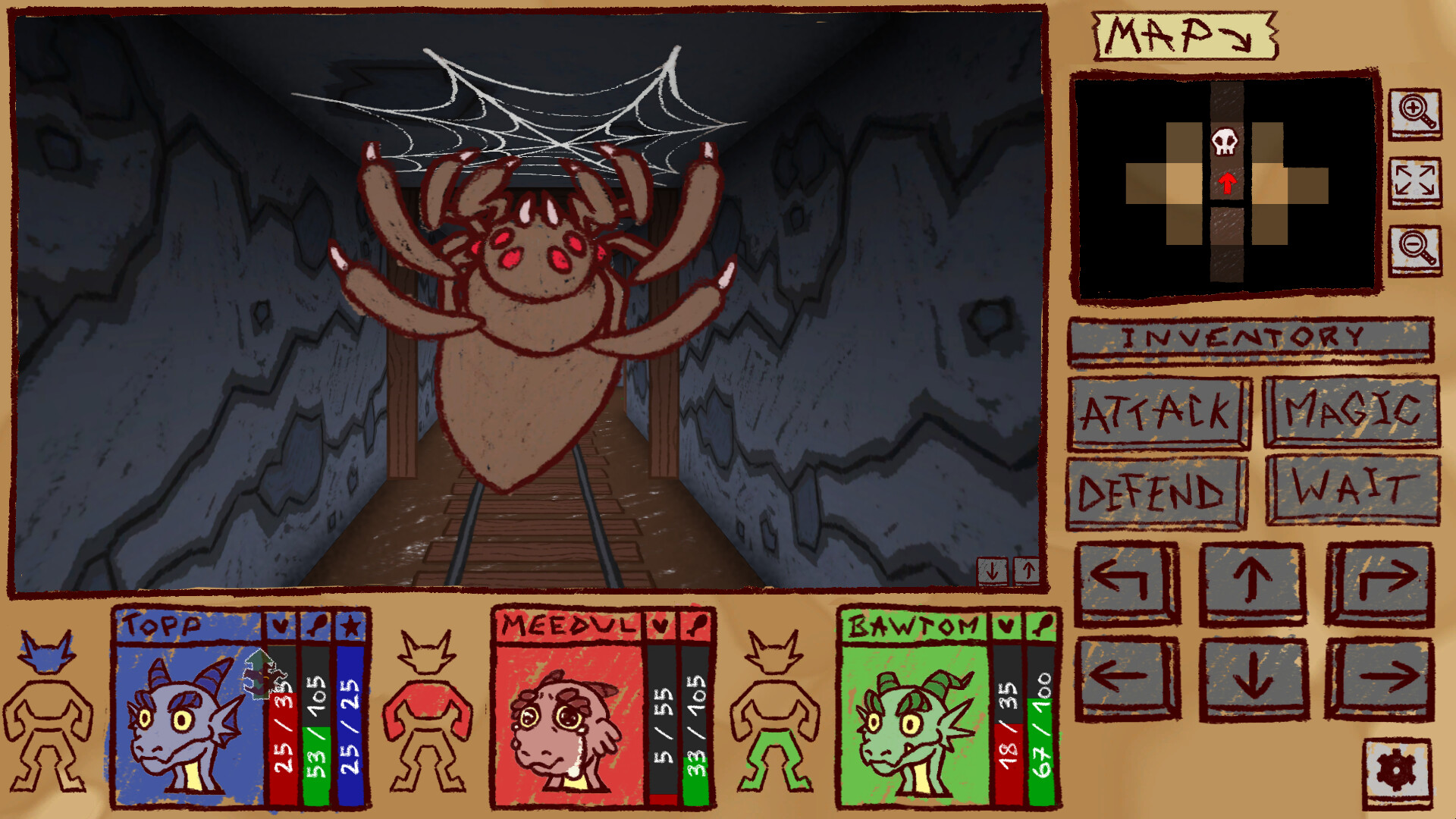 Screenshots of the game (or no)