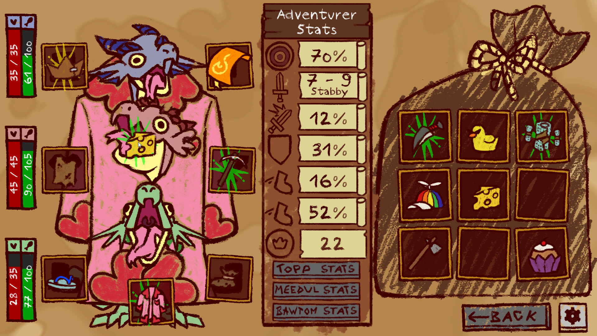 Screenshots of the game (or no)