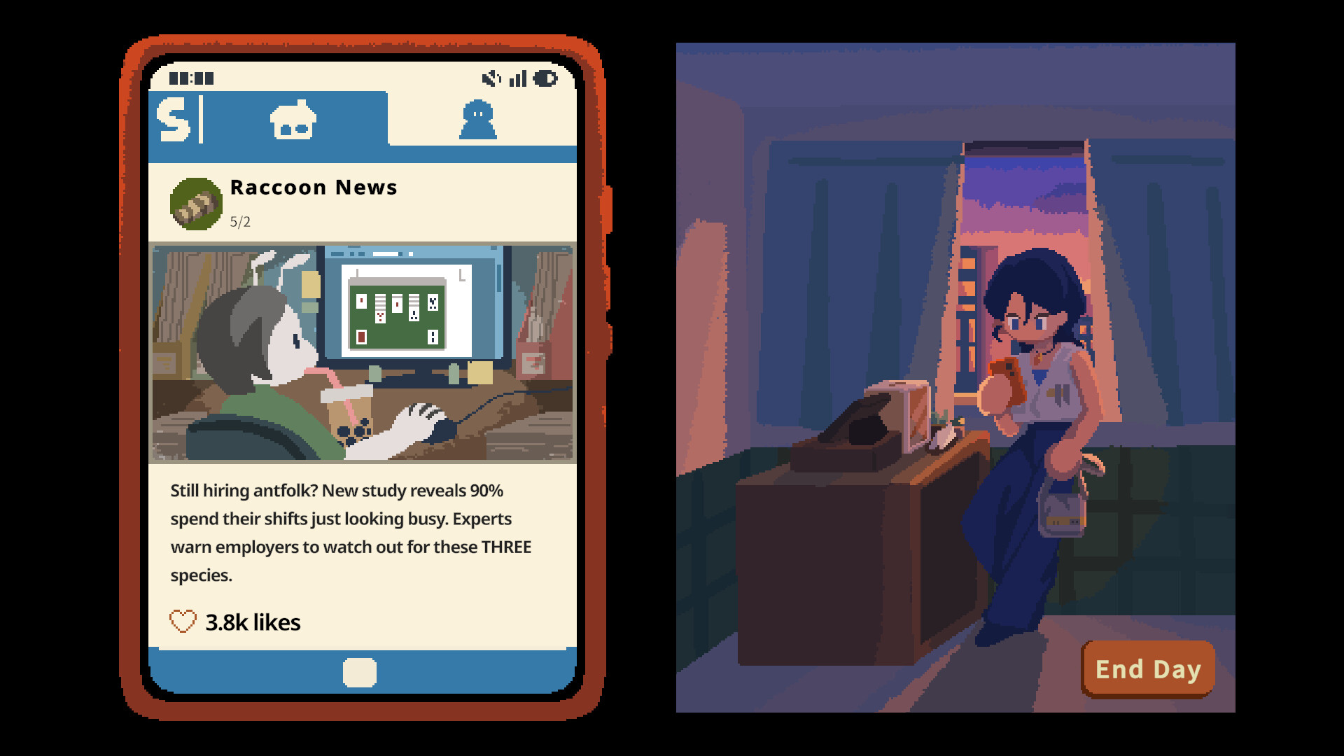 Screenshots of the game (or no)