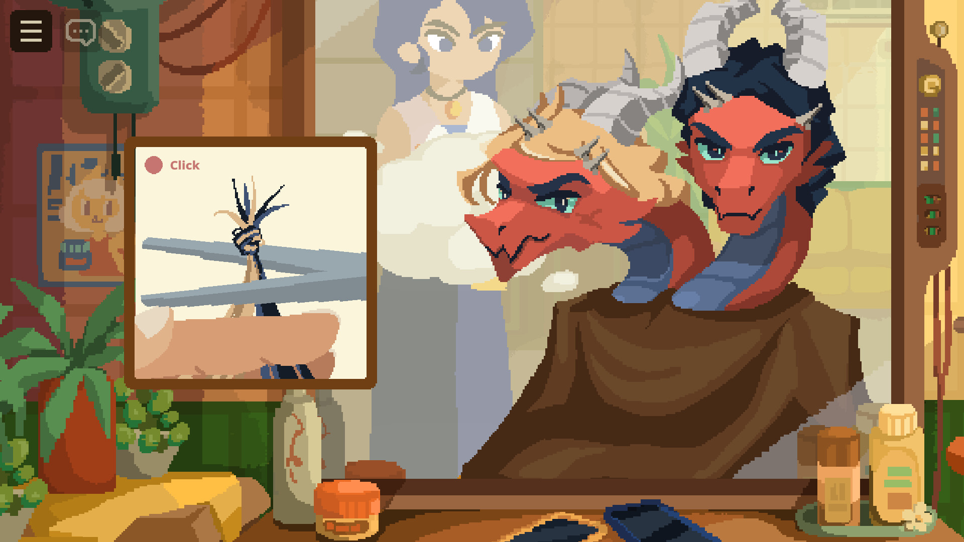 Screenshots of the game (or no)