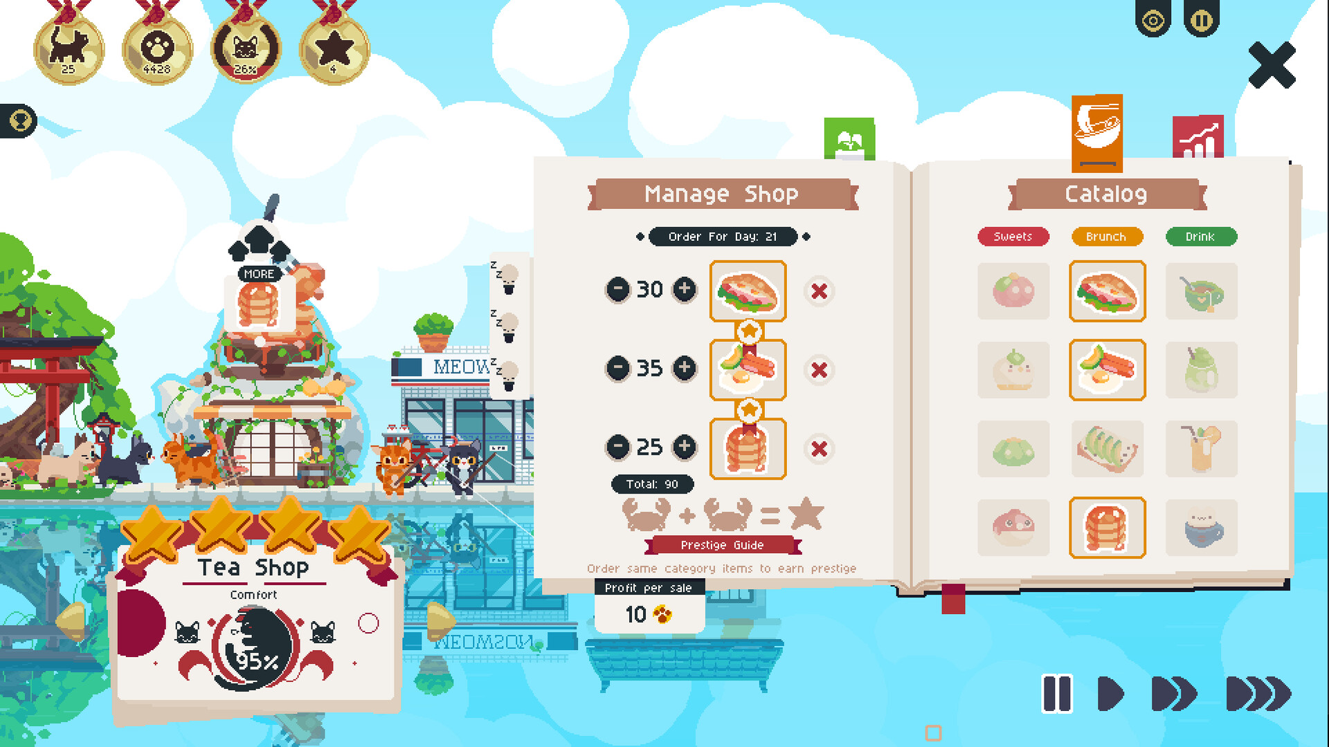Screenshots of the game (or no)