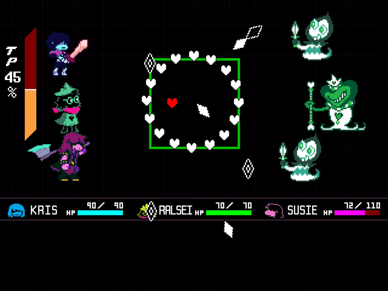 Screenshots of the game (or no)
